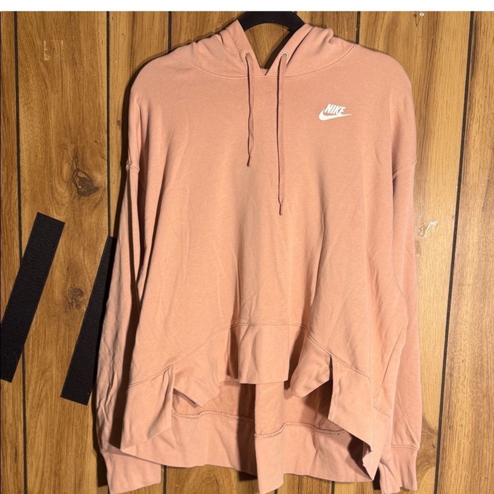 Nike Dri-FIT Lightweight Hoodie Women’s Size LX Blush Pink